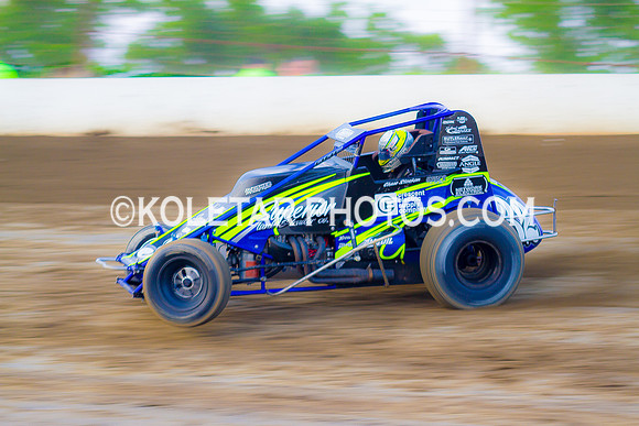 GRANDVIEW PA USAC SPRINTS & ARDC MIDGETS 6-3-2014-4890