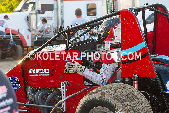 GRANDVIEW PA USAC SPRINTS & ARDC MIDGETS 6-3-2014-6713