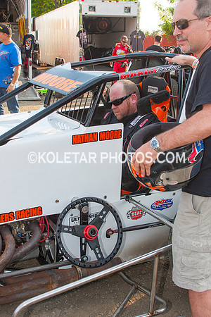 GRANDVIEW PA USAC SPRINTS & ARDC MIDGETS 6-3-2014-6533