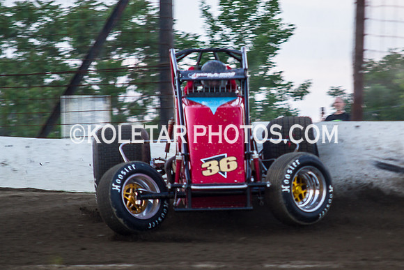 GRANDVIEW PA USAC SPRINTS & ARDC MIDGETS 6-3-2014-4941
