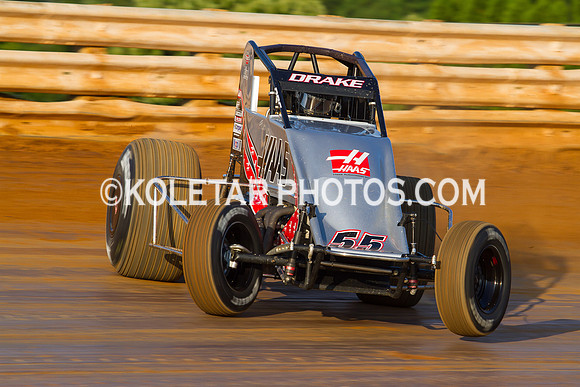 PORT ROYAL PA USAC SPRINTS & ARDC MIDGETS 6-8-2013-6998