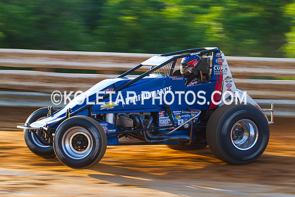 PORT ROYAL PA USAC SPRINTS & ARDC MIDGETS 6-8-2013-6948