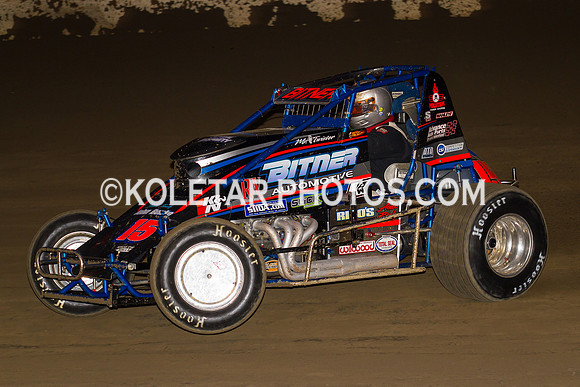 GRANDVIEW PA USAC SPRINTS & ARDC MIDGETS 6-3-2014-5151