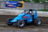 GRANDVIEW PA USAC SPRINTS & ARDC MIDGETS 6-3-2014-5005