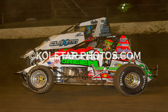 GRANDVIEW PA USAC SPRINTS & ARDC MIDGETS 6-3-2014-5267