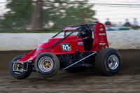 GRANDVIEW PA USAC SPRINTS & ARDC MIDGETS 6-3-2014-5030