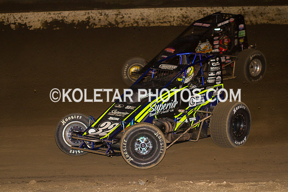GRANDVIEW PA USAC SPRINTS & ARDC MIDGETS 6-3-2014-5162