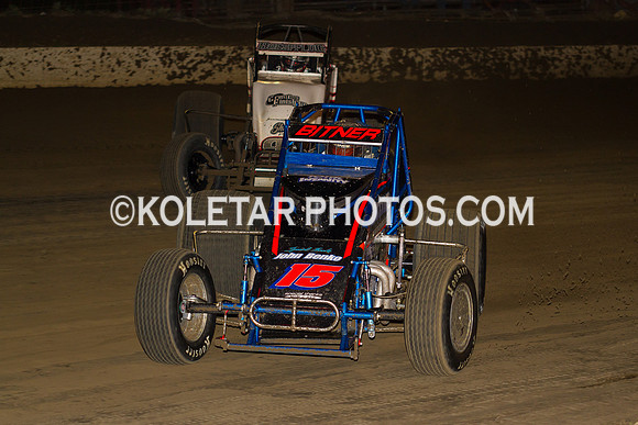 GRANDVIEW PA USAC SPRINTS & ARDC MIDGETS 6-3-2014-5223