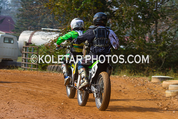 PISTON POPPERS MC PARKSBURG PA D-6 FLAT TRACK BIKES 10-6-2013-8767