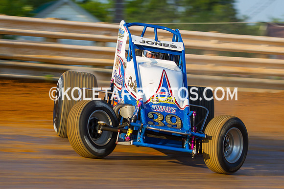 PORT ROYAL PA USAC SPRINTS & ARDC MIDGETS 6-8-2013-7019