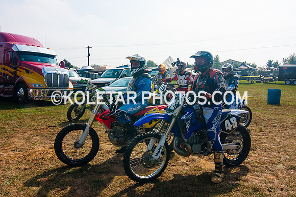 PISTON POPPERS MC PARKSBURG PA D-6 FLAT TRACK BIKES 10-6-2013-1994