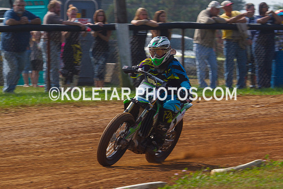 PISTON POPPERS MC PARKSBURG PA D-6 FLAT TRACK BIKES 10-6-2013-8770