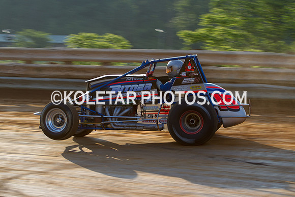 PORT ROYAL PA USAC SPRINTS & ARDC MIDGETS 6-8-2013-6893