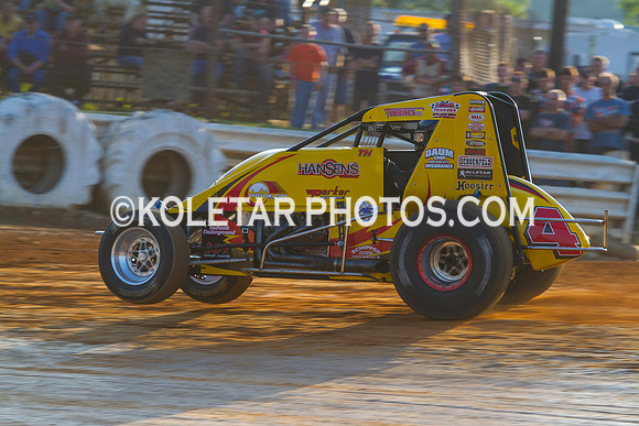 PORT ROYAL PA USAC SPRINTS & ARDC MIDGETS 6-8-2013-6967