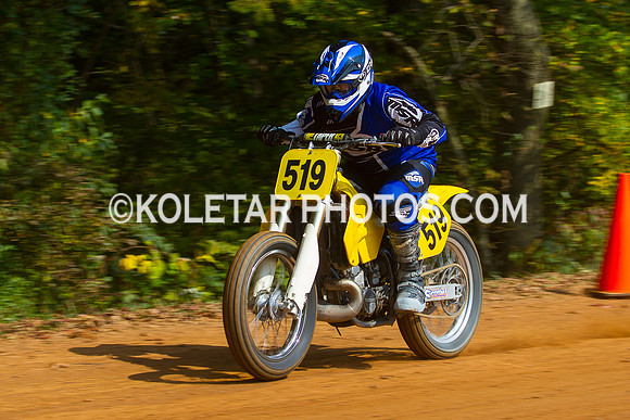 PISTON POPPERS MC PARKSBURG PA D-6 FLAT TRACK BIKES 10-6-2013-8994