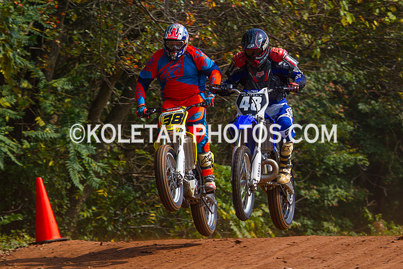 PISTON POPPERS MC PARKSBURG PA D-6 FLAT TRACK BIKES 10-6-2013-8796
