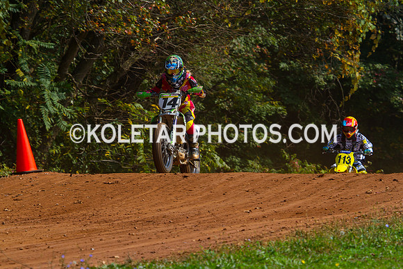 PISTON POPPERS MC PARKSBURG PA D-6 FLAT TRACK BIKES 10-6-2013-8839