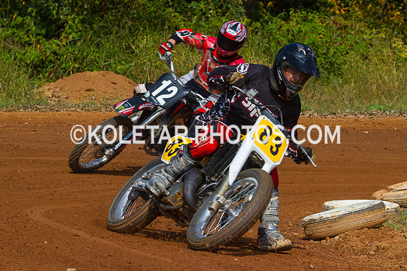 PISTON POPPERS MC PARKSBURG PA D-6 FLAT TRACK BIKES 10-6-2013-39