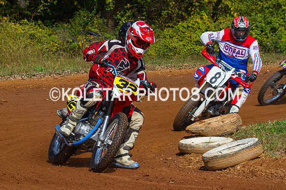 PISTON POPPERS MC PARKSBURG PA D-6 FLAT TRACK BIKES 10-6-2013-32