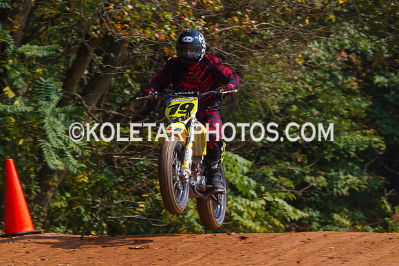 PISTON POPPERS MC PARKSBURG PA D-6 FLAT TRACK BIKES 10-6-2013-8820